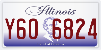 IL license plate Y606824