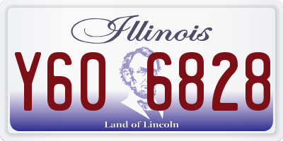 IL license plate Y606828