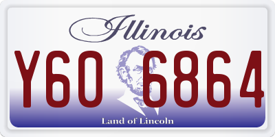 IL license plate Y606864
