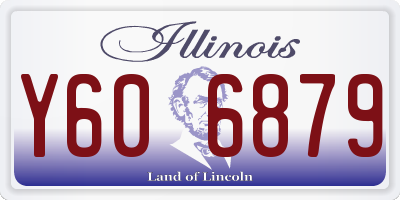 IL license plate Y606879