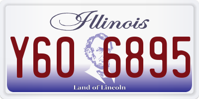 IL license plate Y606895