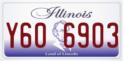 IL license plate Y606903