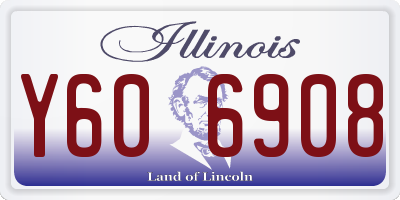 IL license plate Y606908