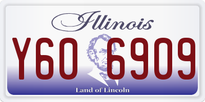 IL license plate Y606909