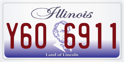 IL license plate Y606911