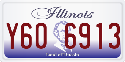 IL license plate Y606913