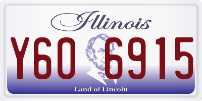 IL license plate Y606915