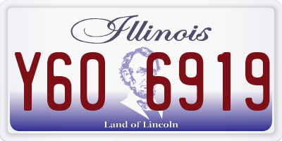 IL license plate Y606919