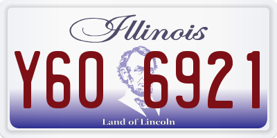 IL license plate Y606921