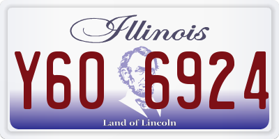 IL license plate Y606924