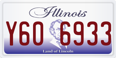IL license plate Y606933