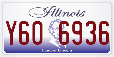 IL license plate Y606936