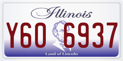 IL license plate Y606937