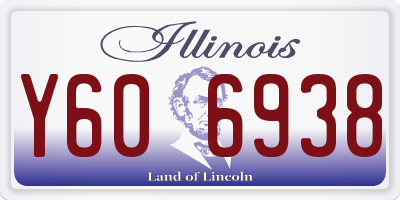 IL license plate Y606938