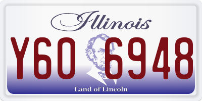 IL license plate Y606948