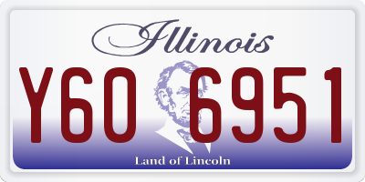 IL license plate Y606951