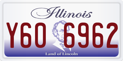 IL license plate Y606962