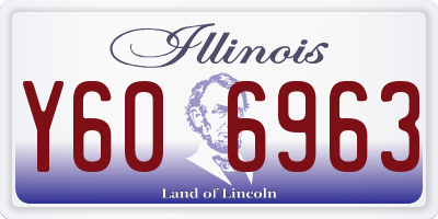 IL license plate Y606963