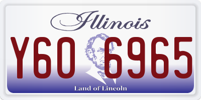 IL license plate Y606965
