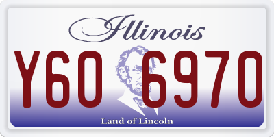 IL license plate Y606970