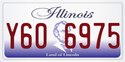 IL license plate Y606975