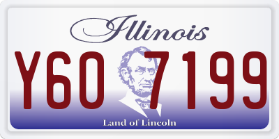 IL license plate Y607199