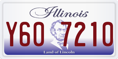 IL license plate Y607210
