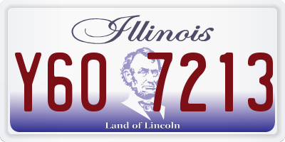 IL license plate Y607213