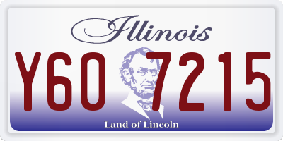 IL license plate Y607215