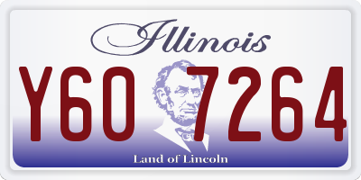 IL license plate Y607264