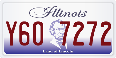 IL license plate Y607272