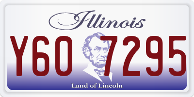 IL license plate Y607295