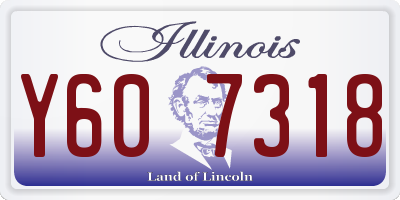 IL license plate Y607318