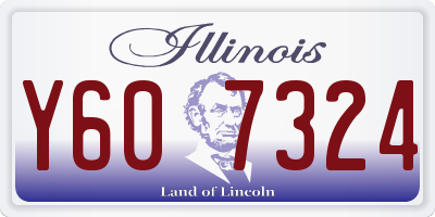IL license plate Y607324