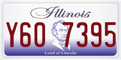 IL license plate Y607395
