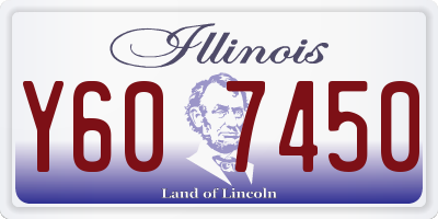 IL license plate Y607450