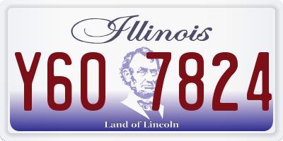 IL license plate Y607824