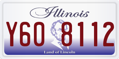 IL license plate Y608112