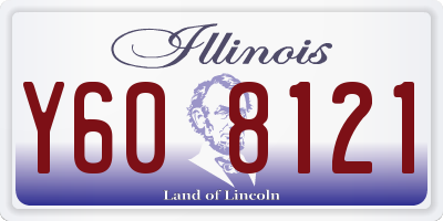 IL license plate Y608121