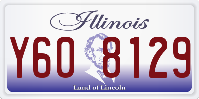 IL license plate Y608129