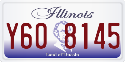 IL license plate Y608145