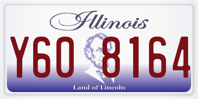 IL license plate Y608164