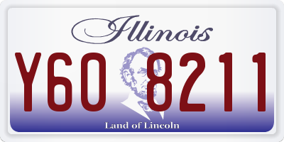 IL license plate Y608211