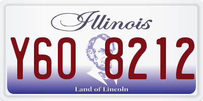 IL license plate Y608212