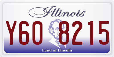 IL license plate Y608215