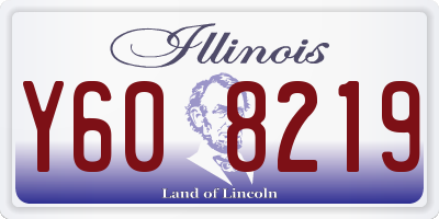 IL license plate Y608219
