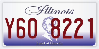 IL license plate Y608221