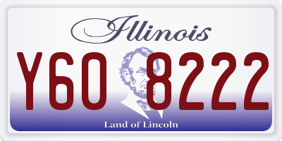 IL license plate Y608222