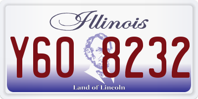 IL license plate Y608232