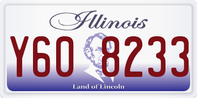 IL license plate Y608233